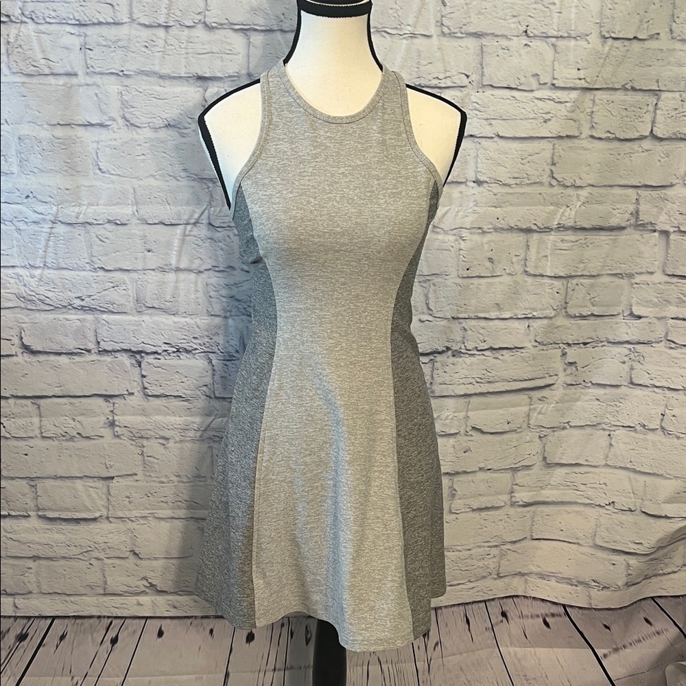 Outdoor Voices Athena Dress Exercise Recreation Compression Sporty Gray Small